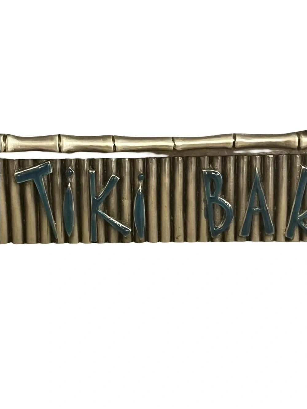 Tiki Bar Metal Picture Frame